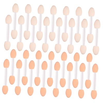 VICASKY 30pcs Double-ended Eye Shadow Brush for Women Travel Makeup Brushes Makeup Eyeshadow Applicators Natural to Dramatic Looks