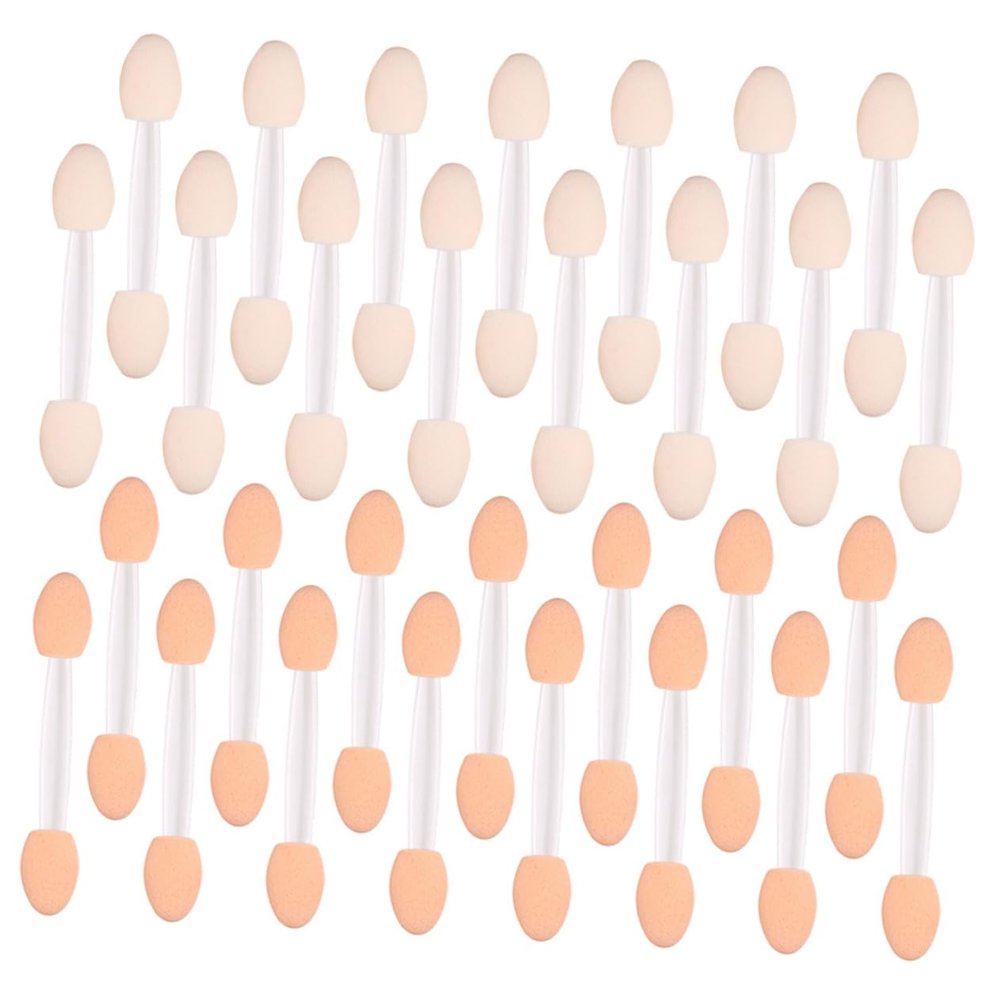 VICASKY 30pcs Double-ended Eye Shadow Brush for Women Travel Makeup Brushes Makeup Eyeshadow Applicators Natural to Dramatic Looks