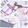 VICASKY 30pcs Double-ended Eye Shadow Brush for Women Travel Makeup Brushes Makeup Eyeshadow Applicators Natural to Dramatic Looks view 2