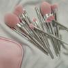 12pcs Set Eye Shadow Brush Eyebrow Brush Loose Powder Brush Makeup Brush Complete Set Of Makeup Tools view 3