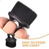 CALLARON 2pcs Men's Hair and Beard Cleaning Brush Soft Bristles for Easy Grooming Comfortable Grip Design and Material for Personal and Salon Use view 4