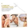 WRITWAA 30pcs Eyebrow Shaver Portable Facial Hair Safety Cover for Easy Eyebrow Trimming and Facial Grooming for Beginners and view 3