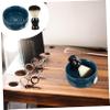 CALLARON Beard Shaving Brush Set 2pcs Men's Shaving Kit Swirl Soap Bowl Solid Construction Gentle Exfoliation Comfortable Shave view 4