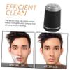 PartyKindom Portable USB Rechargeable Electric Shaver for Men Compact Mini for Travel Wear-Resistant Design Easy to Use Lightweight and Practical Shaving view 3