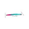 CALLARON Eyebrow Trimmer Comb Eyebrow Tweezer Scissor Kit for Lash Extensions Makeup view 2