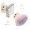 Happyyami Pedicure Cleaning Brush Manicure Dust Brush Soft Synthetic Bristles for Nail Care Versatile Makeup Nail Art Tool Cosmetic Application view 3