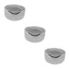 Beaupretty 3pcs Shaving Bowl for Men Natural Porcelain Shave Soap Container Compact Multi-use Deep Lathering Bowl for Travel and Home Use Smooth for Comfortable Shaving view 1