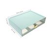 Angoily Drawer Style Desktop Organizer Box Multifunctional Plastic Storage Case for Office and Home Versatile 3-Drawer Stationery and Cosmetics Holder and Stackable Design view 3