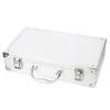 EXHUMKY Portable Aluminum Alloy Toolbox Capacity Cosmetic Storage Box Emergency Kit view 1