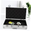 EXHUMKY Portable Aluminum Alloy Toolbox Capacity Cosmetic Storage Box Emergency Kit view 4