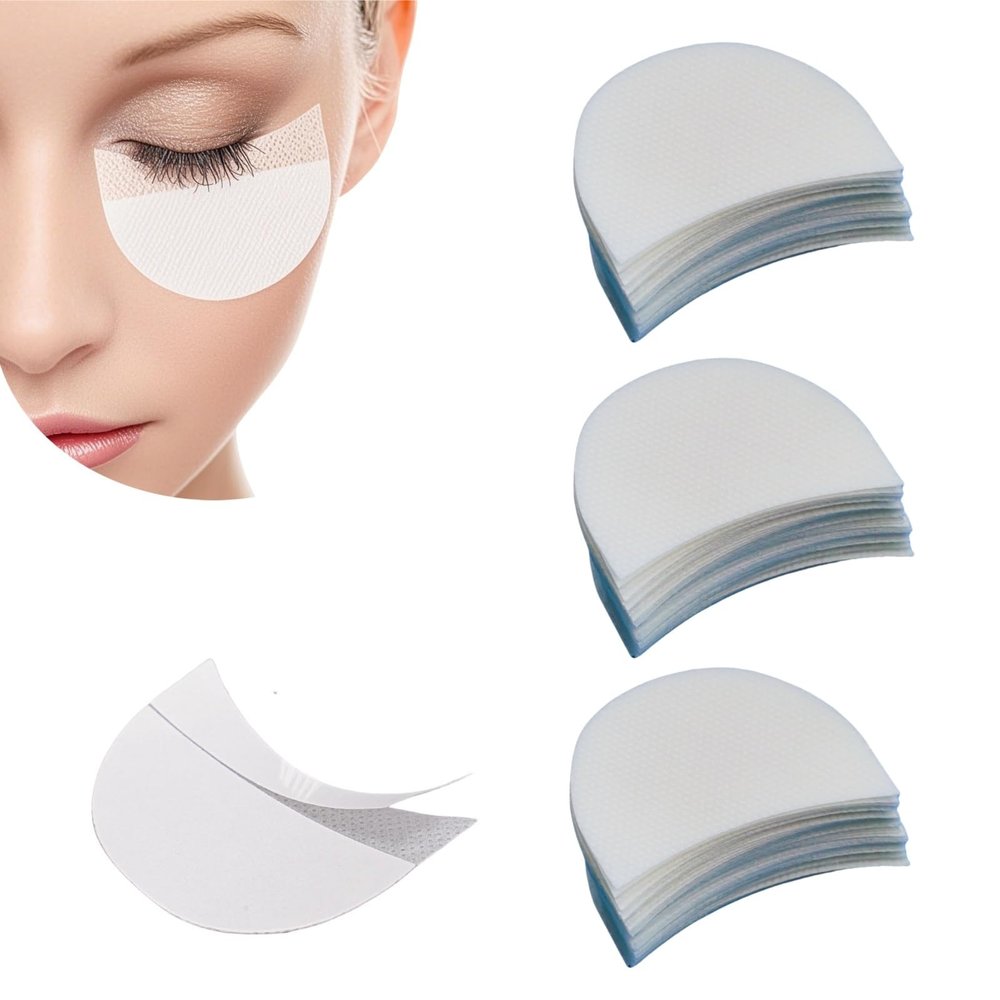 150 Pcs Eyeshadow Stickers Shields - Professional Makeup Tape for Eyeshadow, Eye Shadow Stickers Pads Stencils Lint Free under Eye Pads Eyeshadows Shield Patches Eyeliner Tape for Eyelash Extensions