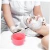 Happyyami 2pcs Silicone Wax Pot Liner Non-stick Wax Melt Warmer Replacement for Hair Removal Easy Demolding Quick Cleaning and Beauty Mixing Bowl view 4