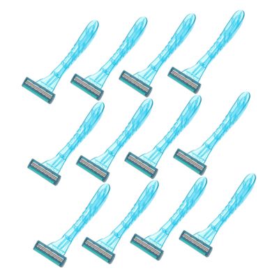 Happyyami 20pcs Disposable Razors for Men and Women Waterproof Hair Trimmer Multi-Use Body Shaver for Arm and Leg Grooming
