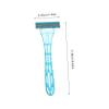 Happyyami 20pcs Disposable Razors for Men and Women Waterproof Hair Trimmer Multi-Use Body Shaver for Arm and Leg Grooming view 2