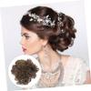 CALLARON Fake Bun Hairpiece for Women Curly Chignon Extension Elastic Band Messy Updo Hair Piece for Versatile Hair Accessories for Ponytails and Half Buns view 4