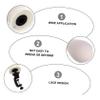 PACKOVE Canvas Wig Mannequin Head 2PCS for Cosmetology Styling and Practice Reinforced Display Head Model for Hairdressing Training Suitable for Wig Making and Display view 3