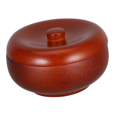 GLEAVI Wooden Shaving Bowl Lid Barber Cup Shaving Bowl for Men Beard Lathering Holder