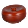 GLEAVI Wooden Shaving Bowl Lid Barber Cup Shaving Bowl for Men Beard Lathering Holder view 1