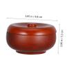 GLEAVI Wooden Shaving Bowl Lid Barber Cup Shaving Bowl for Men Beard Lathering Holder view 2