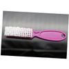 Beaupretty 10pcs Nail Cleaning Brush with Long Handle for Fingernail and Toenail Care Random Colors for Dust Removal after Manicure and Pedicure view 2