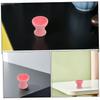 PACKOVE 2pcs Cute Makeup Brush Cup Silicone Brush Cleaning Bowl Box for Travel Soft Silicone view 3