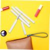 Vaguelly Silicone Lip Brush Set 4pcs Dual-Sided Lip Applicators with Cover for Lipstick Soft Silicone Makeup Brushes for Women for Precise Application and Easy Cleaning view 3