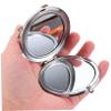 WRITWAA Mini Daisy Flower Folding Makeup Mirror Double-Sided Portable Compact Mirror with Magnifying Lens Birthday Gift Go Touch-ups view 4