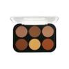 MAEPEOR 6 Colors Concealer Correct Contour Palette Cream Smooth Full Coverage Corrector Long Lasting Natural Moisturizing Correcting Concealer Palette (03 Deep) view 1