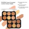 MAEPEOR 6 Colors Concealer Correct Contour Palette Cream Smooth Full Coverage Corrector Long Lasting Natural Moisturizing Correcting Concealer Palette (03 Deep) view 2