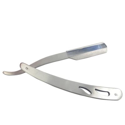 Beaupretty Stainless Steel Single Blade Razor for Men Shaving Straight Razor Face Shaver Barber Tool