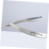 Beaupretty Stainless Steel Single Blade Razor for Men Shaving Straight Razor Face Shaver Barber Tool view 4