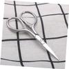 Beaupretty 2pcs Men's Nose Hair Scissors Precision Trimmer Nose Hair Clipper Edges for Safe Cutting view 2
