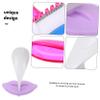 PACKOVE 3sets Women Hair Trimming Tool Precision Shaver Stencil for Intimate Grooming Blades for Controlled Hair Removal for Bikini Area and Design view 3