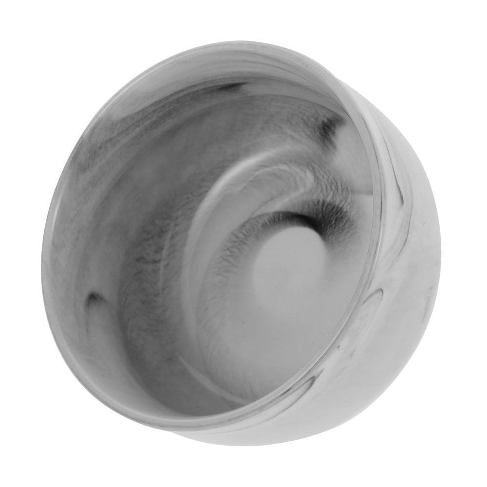 Beaupretty Shaving Bowl for Men Marble Pattern Deep Shaving Soap Container Compact for Travel Natural Lathering for and Hotels