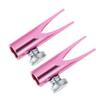 Ipetboom 2pcs Dual Shaped Brow Pencil Sharpener Portable Makeup Tool for Eyebrow Lip Liners and Compact Design for Travel and Go view 1