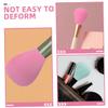 NOLITOY Cosmetic Brush Sleeves Silicone Makeup Brush Holder Cover Travel Home Organizer Caps view 3