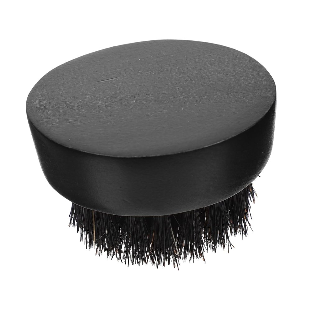 Happyyami Beard Brush for Men Stocking Stuffer Barber Hairdressing Tool Facial Cleaner