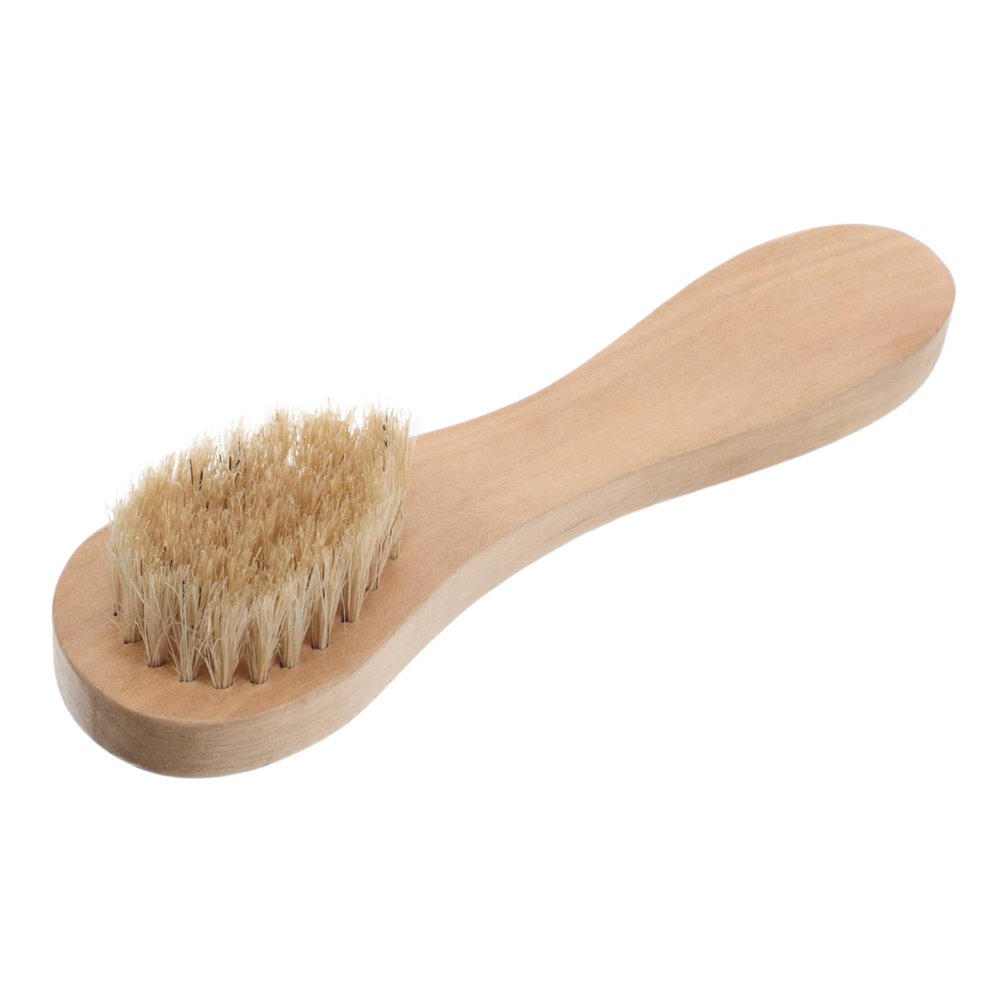 ADOCARN Skin Dry Brush Facial Scrubber Back Scratcher Brush for Shower Deep Cleansing Action Soft Bristles Comfortable Material Travel