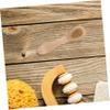 ADOCARN Skin Dry Brush Facial Scrubber Back Scratcher Brush for Shower Deep Cleansing Action Soft Bristles Comfortable Material Travel view 3