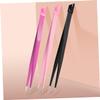 Beaupretty 3pcs Nail and Beauty Tweezers Multi-use Tweezers for Nail Extensions and Brow Shaping Comfortable Craft Pointed Tips and Press Head view 3
