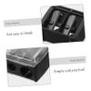NOLITOY 5pcs Dual Makeup Pencil Sharpener Handheld Cosmetic Tool for Eyeliner Lip Liner Eyebrow Pencils Portable Compact for Travel and Daily Use view 3