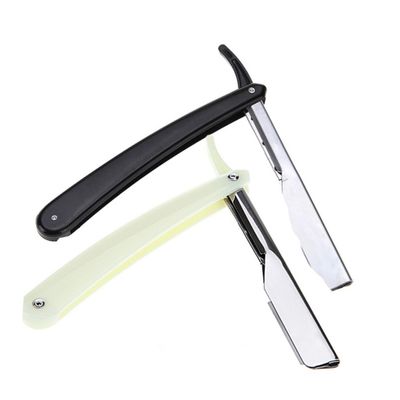 HAKIDZEL Manual Beard Shaver Holder for Men Vintage Razor Stand 6-Piece Set for Barber Shaving and Eyebrow Grooming
