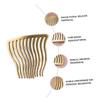 Beaupretty 1pc Bridal Hair Comb Elegant Handmade Wedding Hair Accessories for Bride and Bridesmaids for Ceremonies and Special Occasions view 2