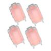 HAPINARY 4pcs Miniature Luggage Storage Box for Eyelashes and Cosmetics Compact Makeup Suitcase for Travel Party Decoration and Organization for Stylish Design view 1