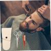 PACKOVE Stainless Steel Eyebrow Scissors Set for Hair Trimmer Mustache Grooming view 3