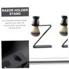 VICASKY Shaving Brush Holder Organizer Razor Stand Pre Shave Hair Brush Holder Razor Rack view 2