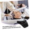 Beaupretty Salon Neck Rest Pillow Cups Silicone Hair Washing Basin Support Shampoo Bowl Neck Cushion for Home and Salon Use Ergonomic Design for Comfort view 3