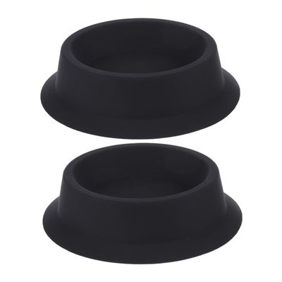 FRCOLOR 2pcs Silicone Shaving Bowl Set Beard Foaming Bowl for Men Lightweight and Portable Shaving for Barber and Home Use Easy to Clean Supplies