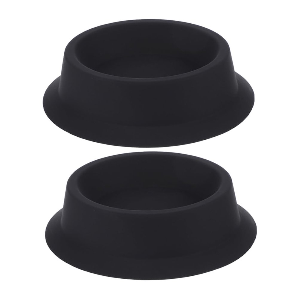 FRCOLOR 2pcs Silicone Shaving Bowl Set Beard Foaming Bowl for Men Lightweight and Portable Shaving for Barber and Home Use Easy to Clean Supplies