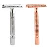 Beaupretty 2pcs Manual Beard Double-sided Shaving Tool for Home and Travel Nonslip Handle Design Easy to Clean Includes view 1
